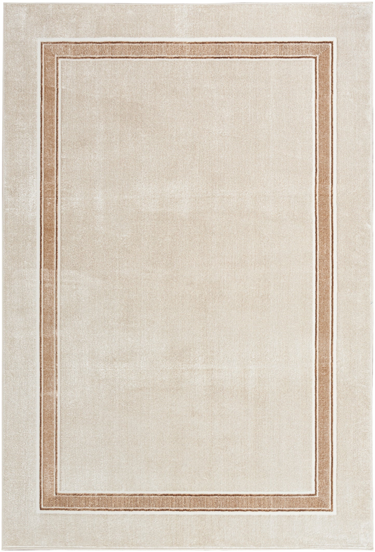 Nourison Home Glitz GLZ08 Ivory Cream Contemporary Power-loomed Rug