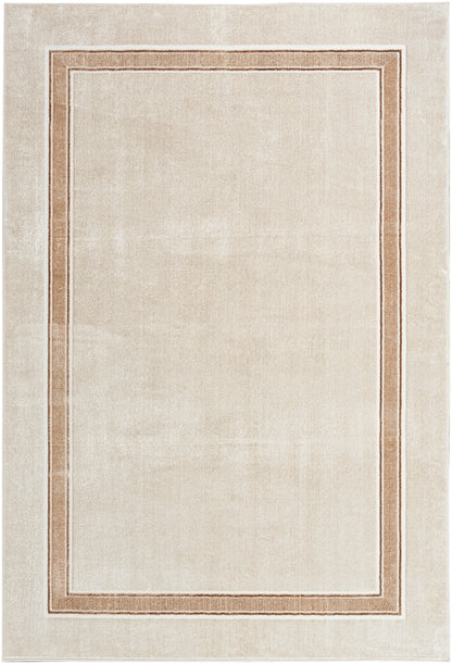 Nourison Home Glitz GLZ08 Ivory Cream Contemporary Power-loomed Rug