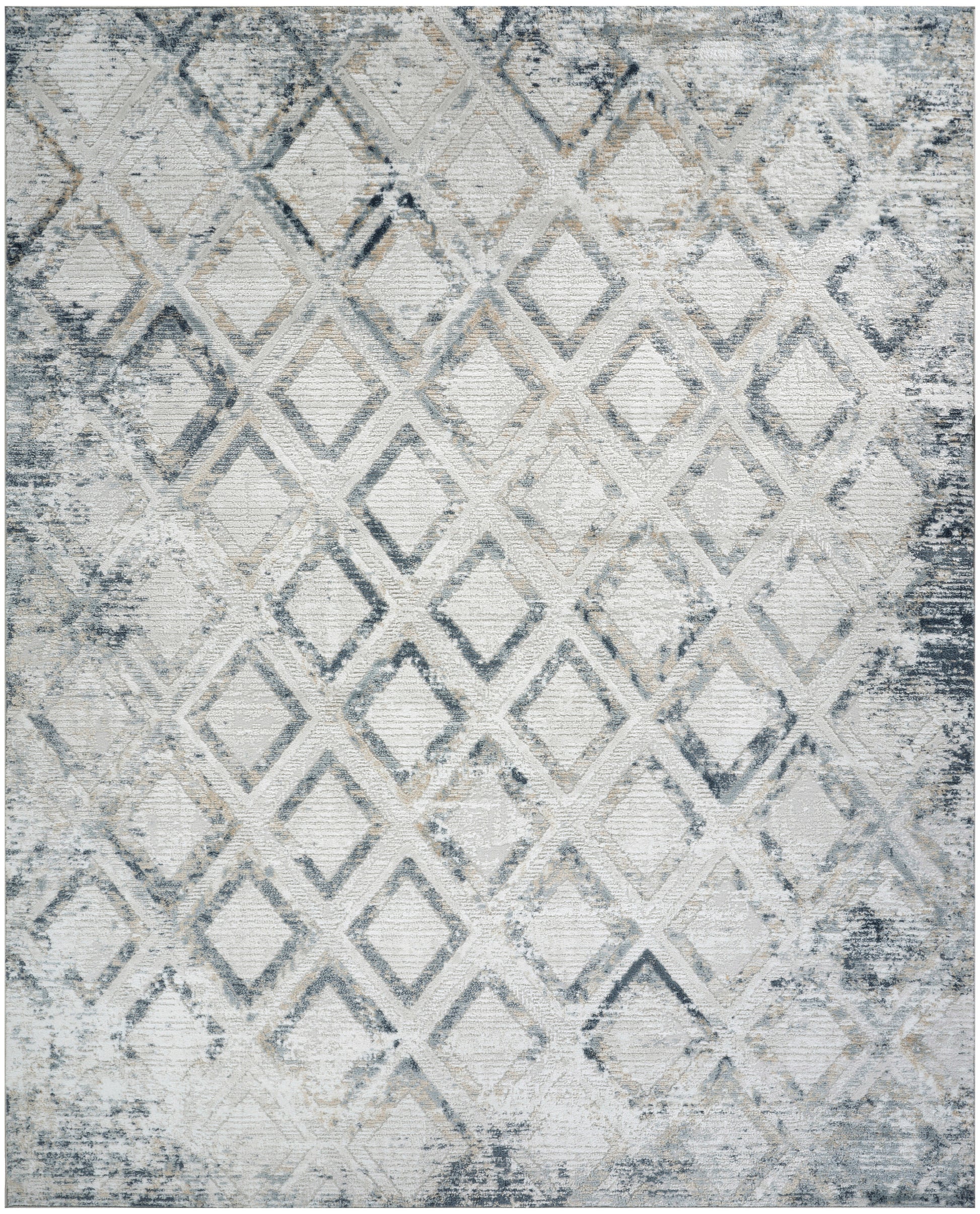 Nourison Home Dekor  Grey Navy  Contemporary