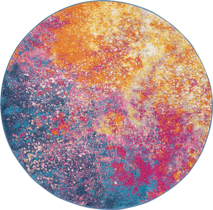 Nourison Home Passion PSN10 Sunburst Contemporary Power-loomed Rugs