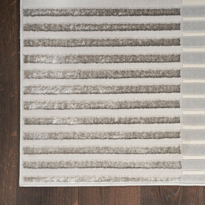 Nourison Home Splash  Silver Grey  Contemporary