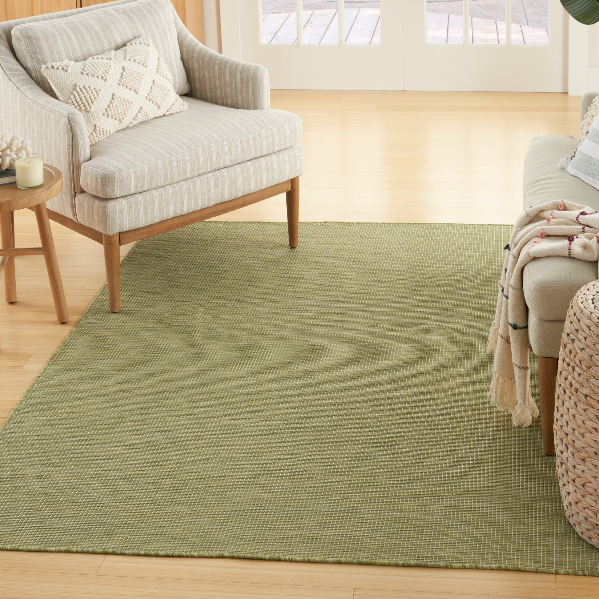 Nourison Home Positano  Green  Contemporary