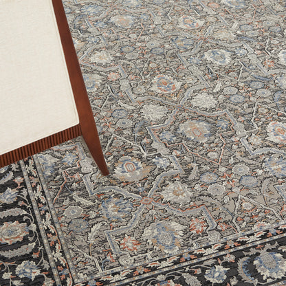 Nourison Home Starry Nights  Grey Navy  Traditional