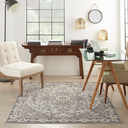 Nourison Home Grand Villa  Grey  Traditional