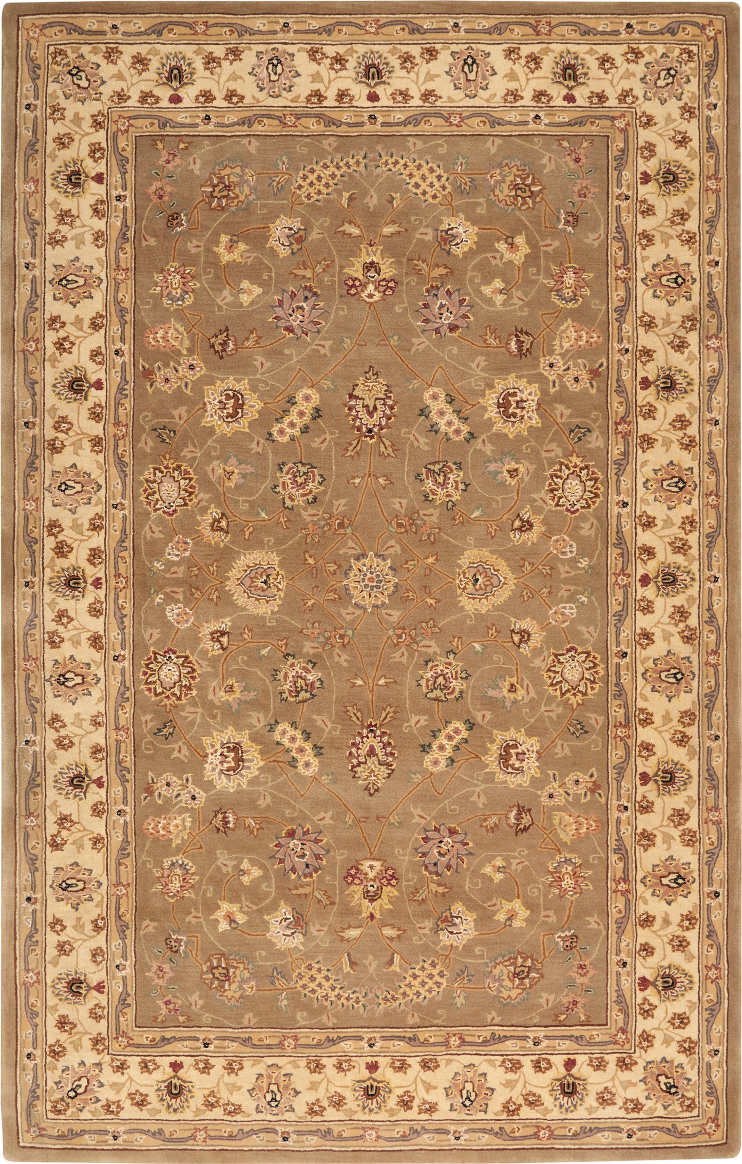 Nourison Home Nourison 2000 2003 Olive Traditional Tufted Rug