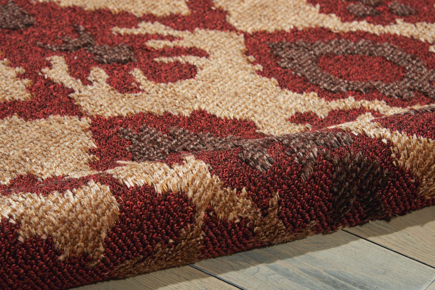 Nourison Home Kindred  Ivory Red  