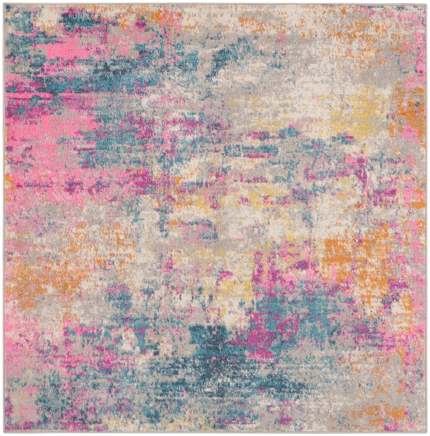 Nourison Home Passion PSN36 Ivory Multicolor Contemporary Power-loomed Rugs
