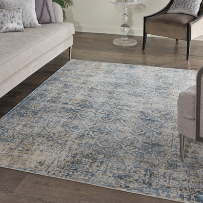 Nourison Home Desert Skies  Blue  Traditional