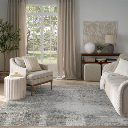 Nourison Home Quarry  Dark Grey  Contemporary