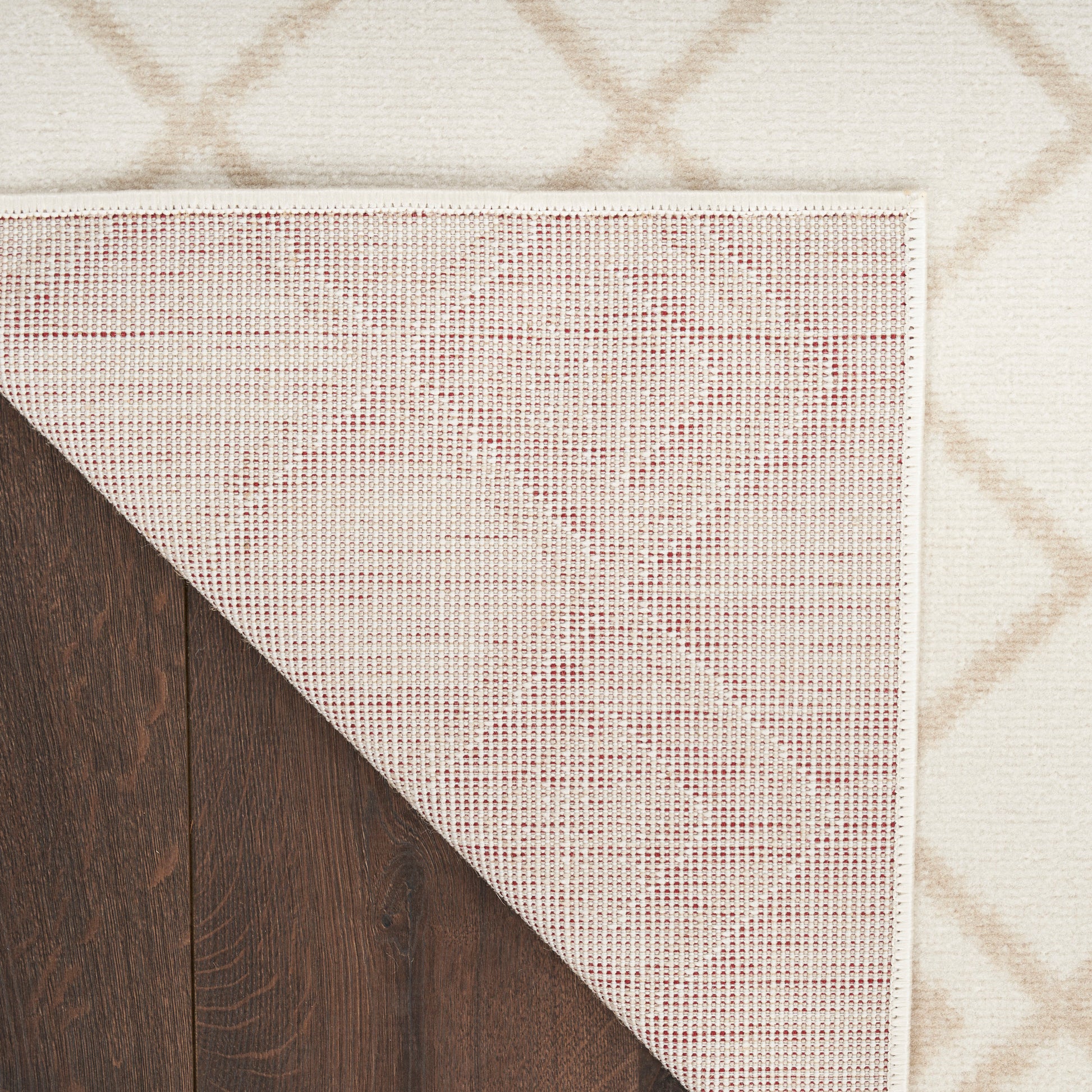 Nourison Home Grafix  Ivory Beige  Transitional
