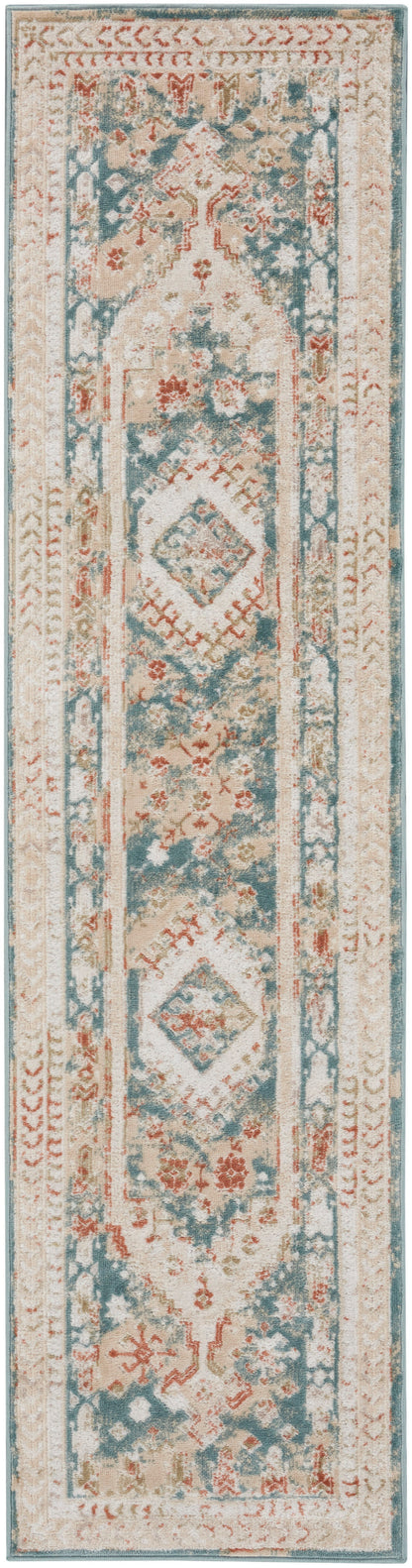 Nourison Home Thalia THL04 Green Ivory Transitional Power-loomed Rug