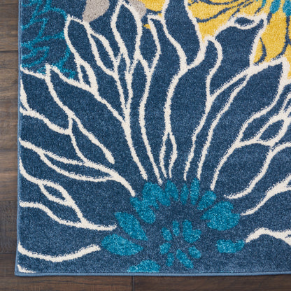 Nourison Home Passion  Blue  Contemporary