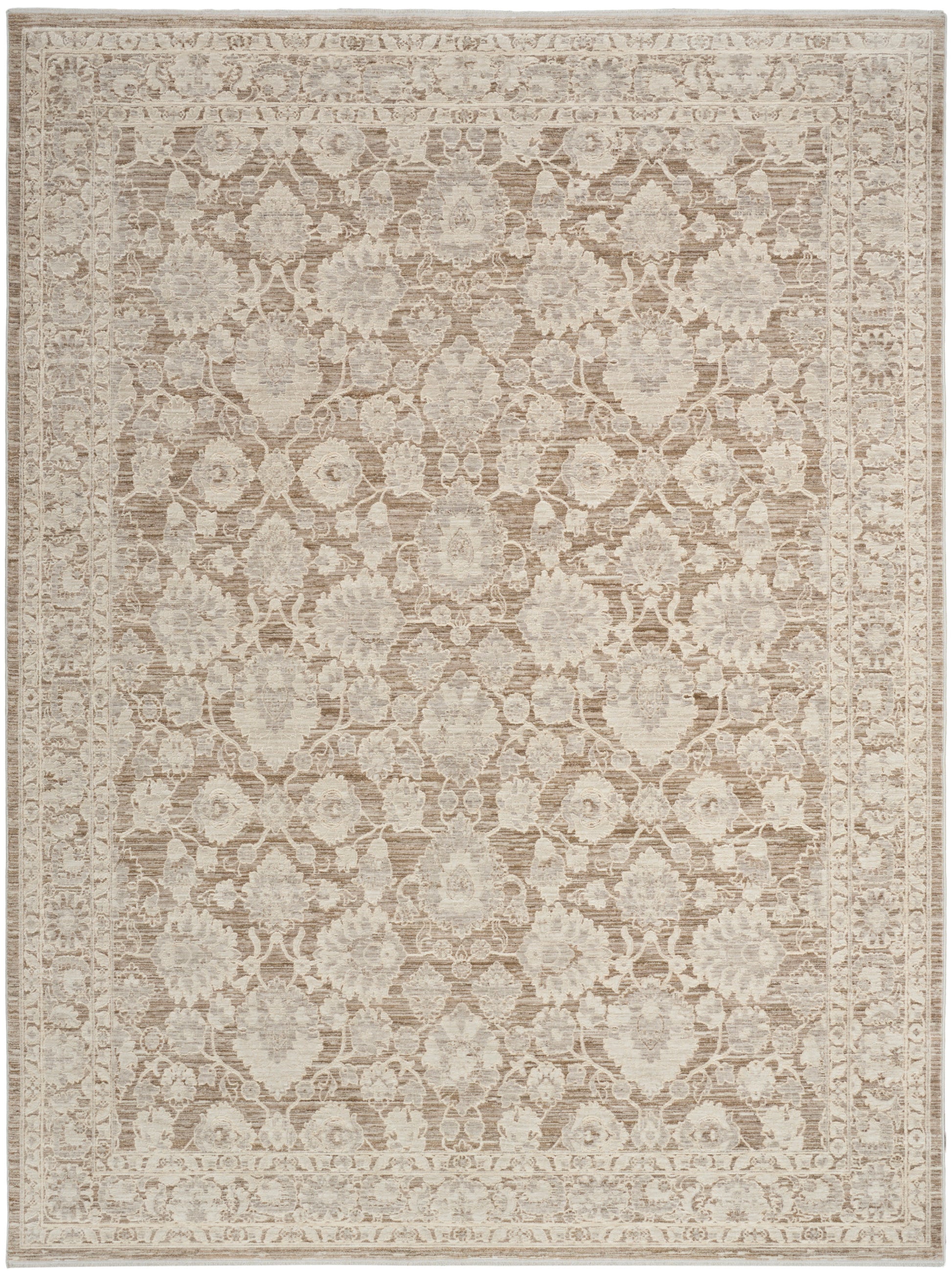 Nourison Home Shadows  Ivory Mocha  Traditional
