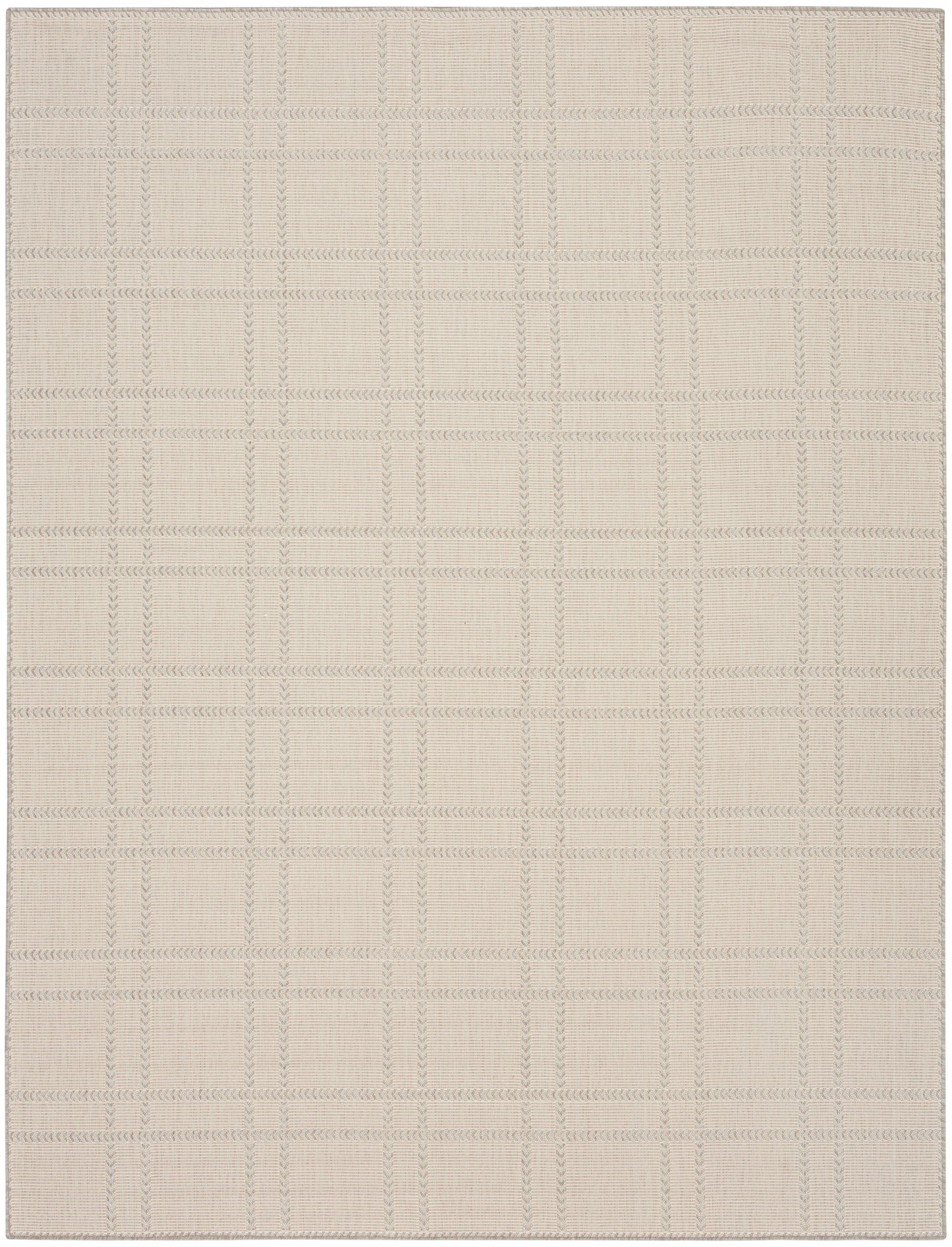 Nourison Home Horizon Indoor/Outdoor HOZ04 Grey Contemporary Power-loomed Rug