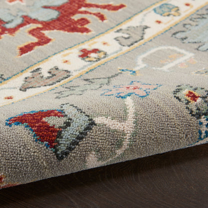 Nourison Home Parisa  Grey  Traditional