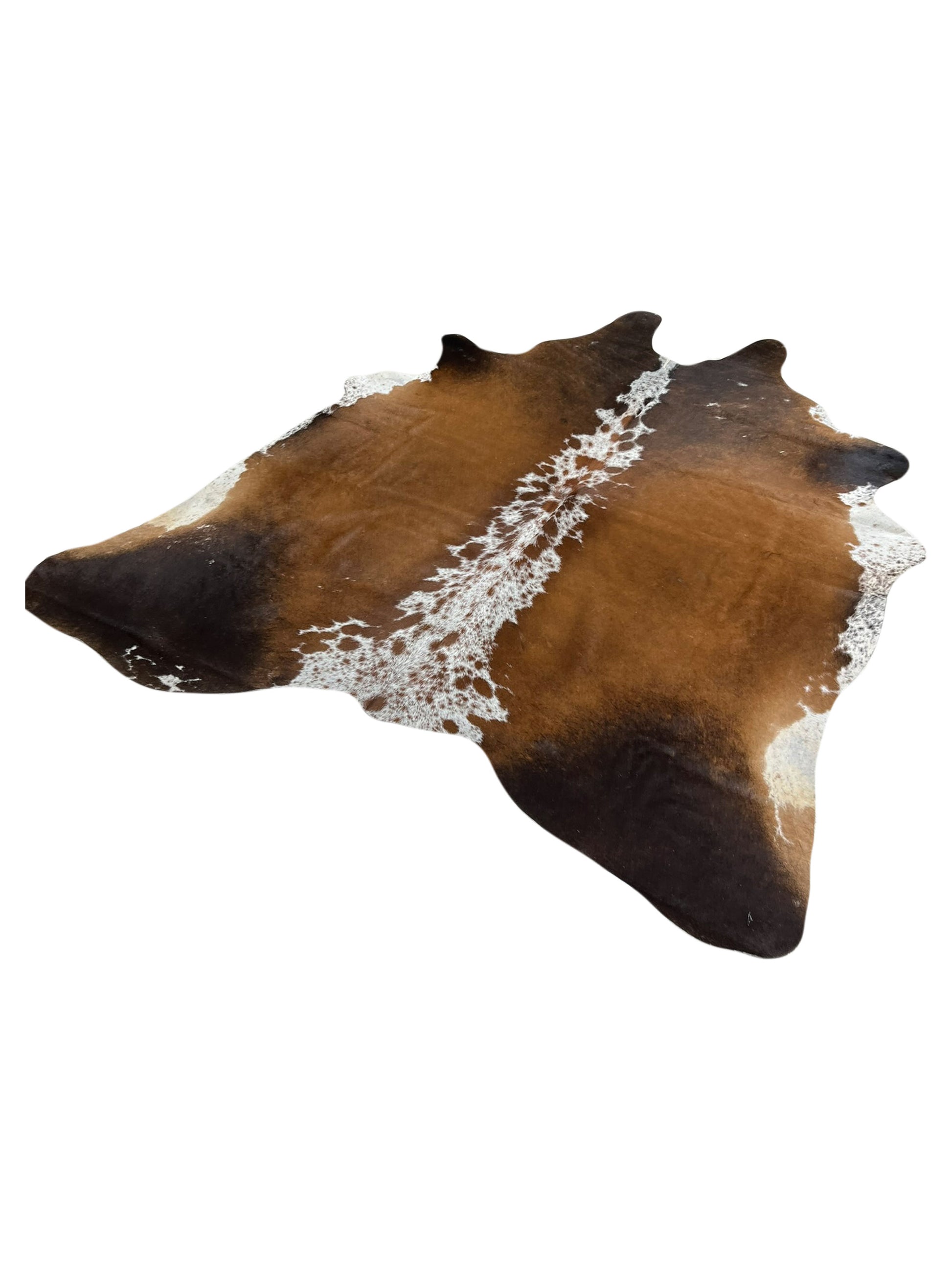 Artisan Claire 5554 Brown  Hair on Hide Cowhide Shape Rug