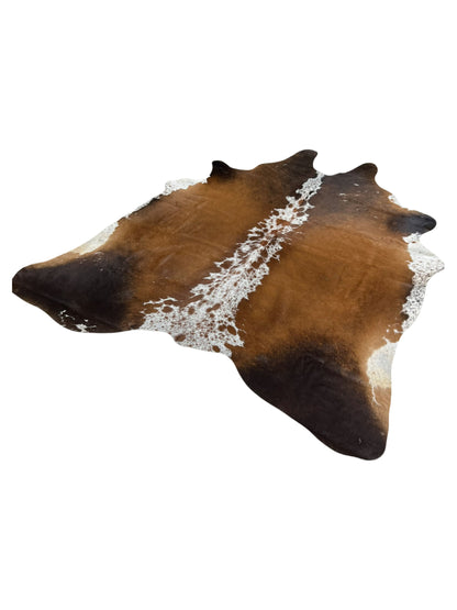 Artisan Claire 5554 Brown  Hair on Hide Cowhide Shape Rug
