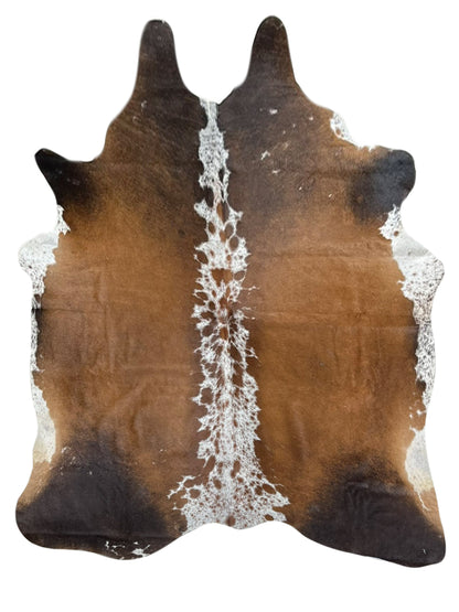 Artisan Claire 5554 Brown  Hair on Hide Cowhide Shape Rug