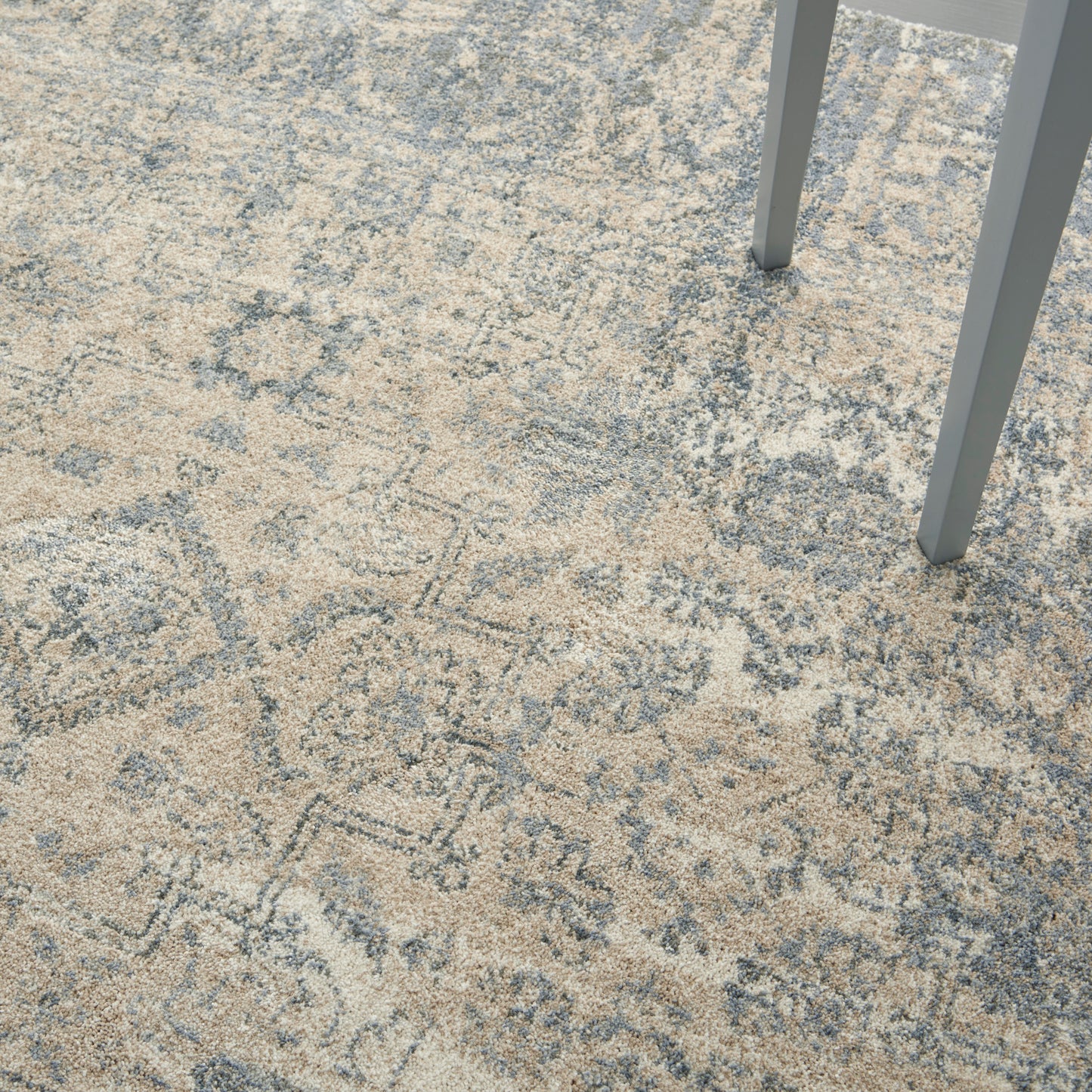 Nourison Home Moroccan Celebration  Ivory Slate  Traditional