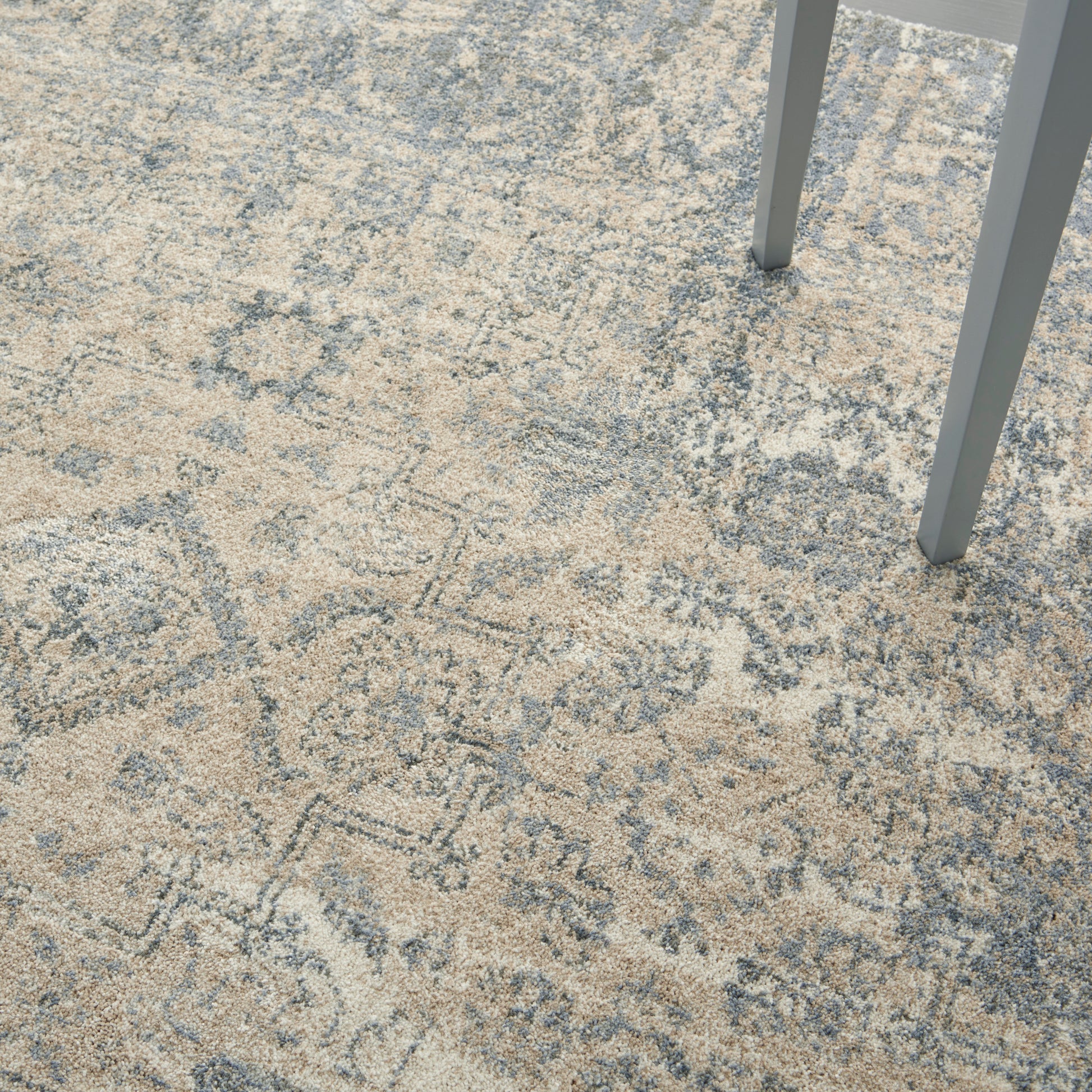 Nourison Home Moroccan Celebration  Ivory Slate  Traditional