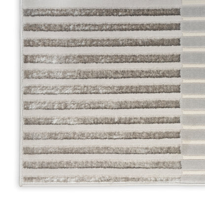 Nourison Home Splash  Silver Grey  Contemporary