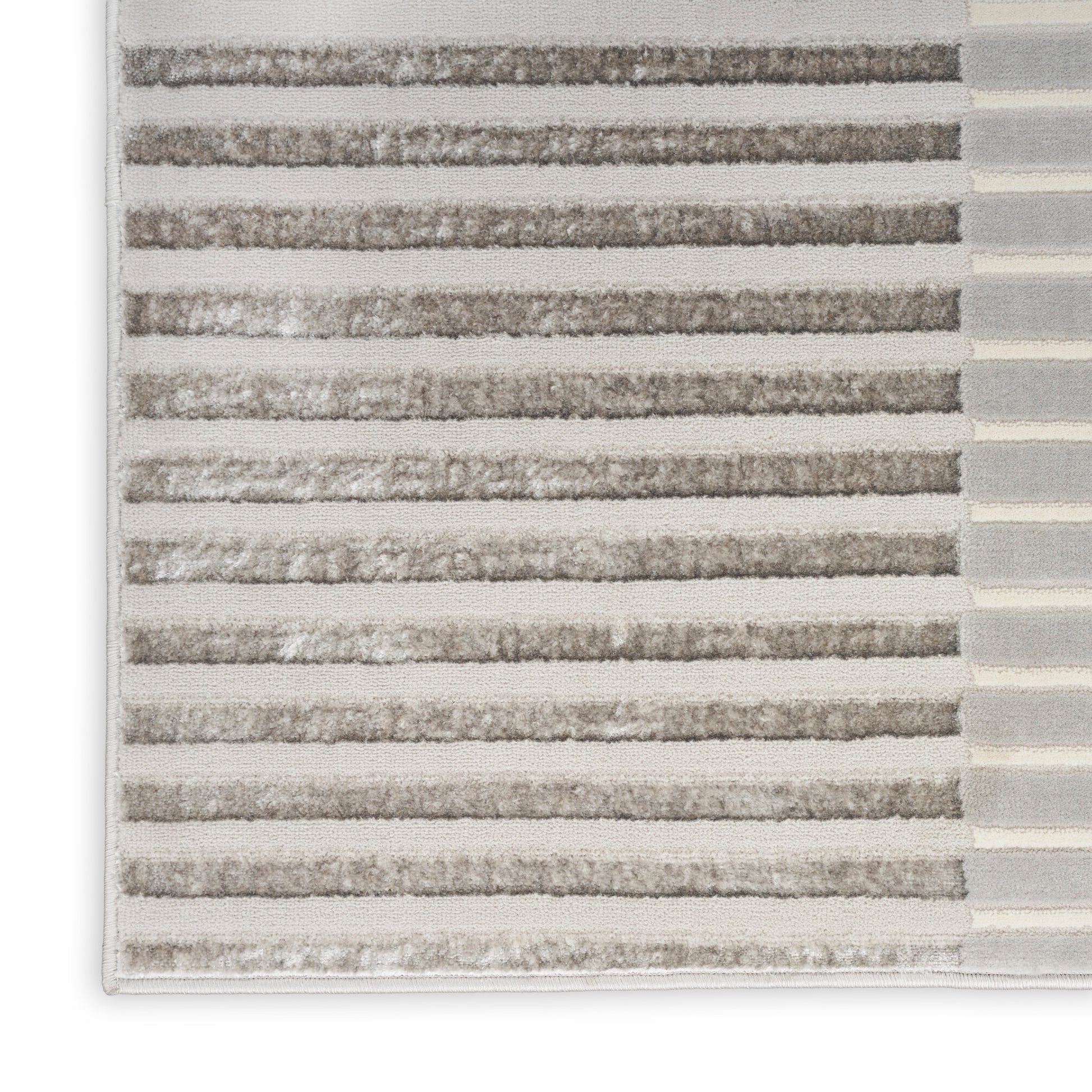 Nourison Home Splash  Silver Grey  Contemporary