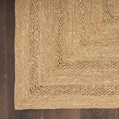 Nourison Home Natural Seagrass  Natural  Contemporary