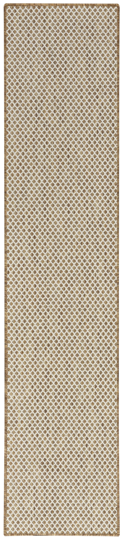 Nourison Home Courtyard COU01 Jute Ivory Contemporary Power-loomed Rug