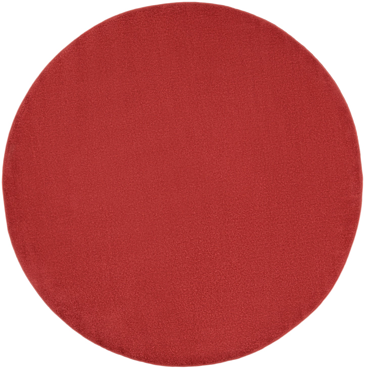 Nourison Home Nourison Essentials NRE01 Brick Red Contemporary Power-loomed Rug