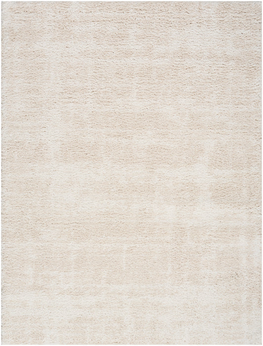 Nourison Home Modern Shag  Ivory Beige  Contemporary