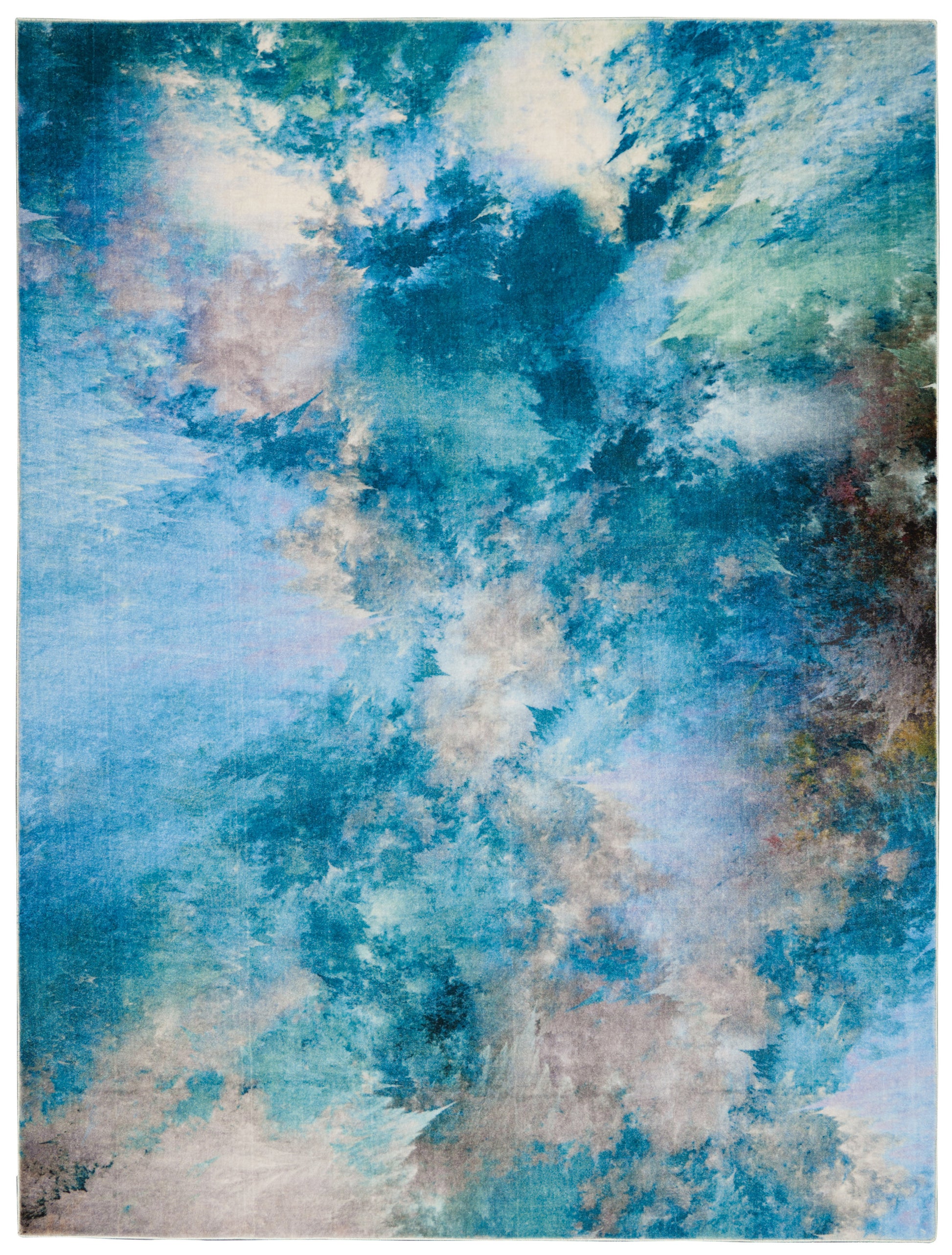 Nourison Home Le Reve  Seafoam  Contemporary