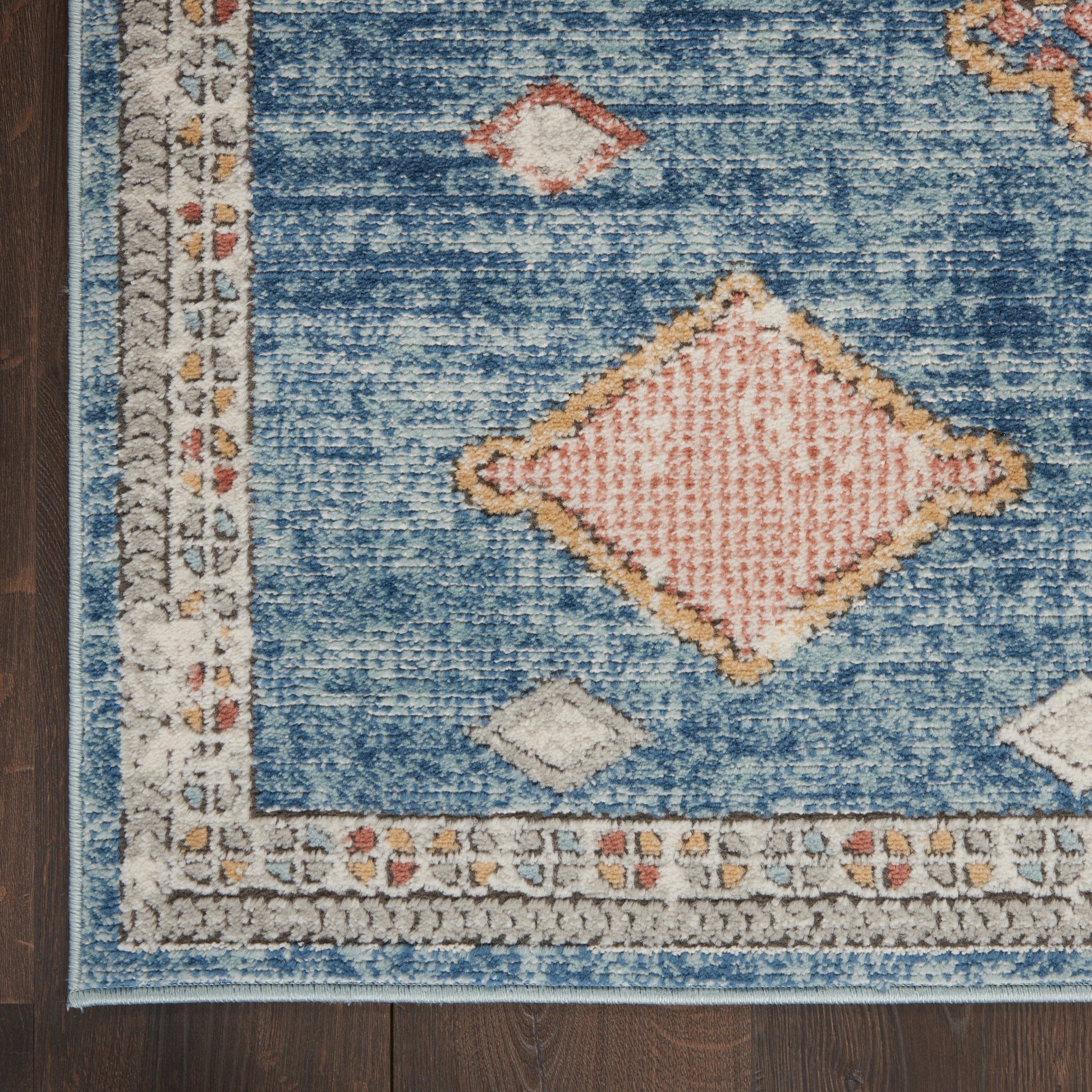 Nourison Home Quarry  Blue  Contemporary