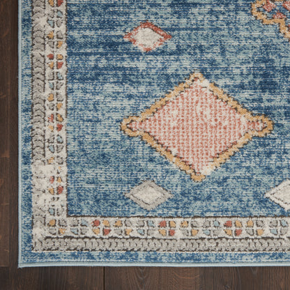 Nourison Home Quarry  Blue  Contemporary