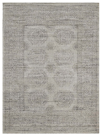 Artisan Serenade Blue Ivory Transitional Knotted Rug - Rugs - Artisan - Atlanta Designer Rugs
