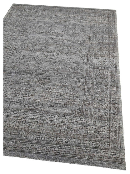 Artisan Serenade Charcoal Grey Transitional Knotted Rug - Rugs - Artisan - Atlanta Designer Rugs