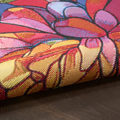 Nourison Home Color Splash  Multicolor  Contemporary