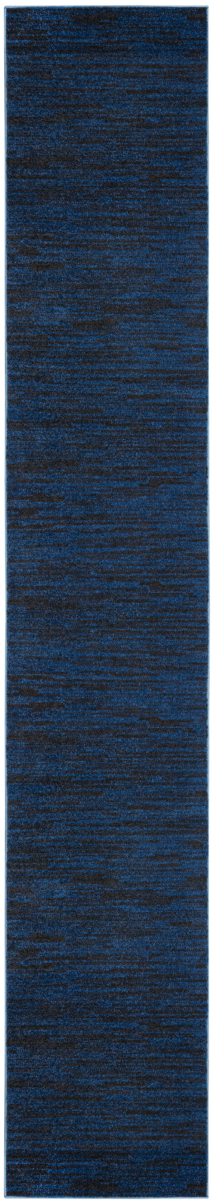 Nourison Home Nourison Essentials NRE01 Midnight Blue Contemporary Power-loomed Rug