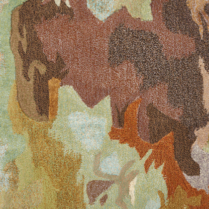 Nourison Home Prismatic  Multicolor  Contemporary