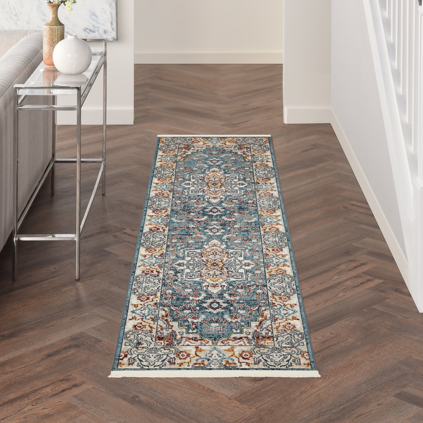 Nourison Home Carina  Multicolor  Transitional