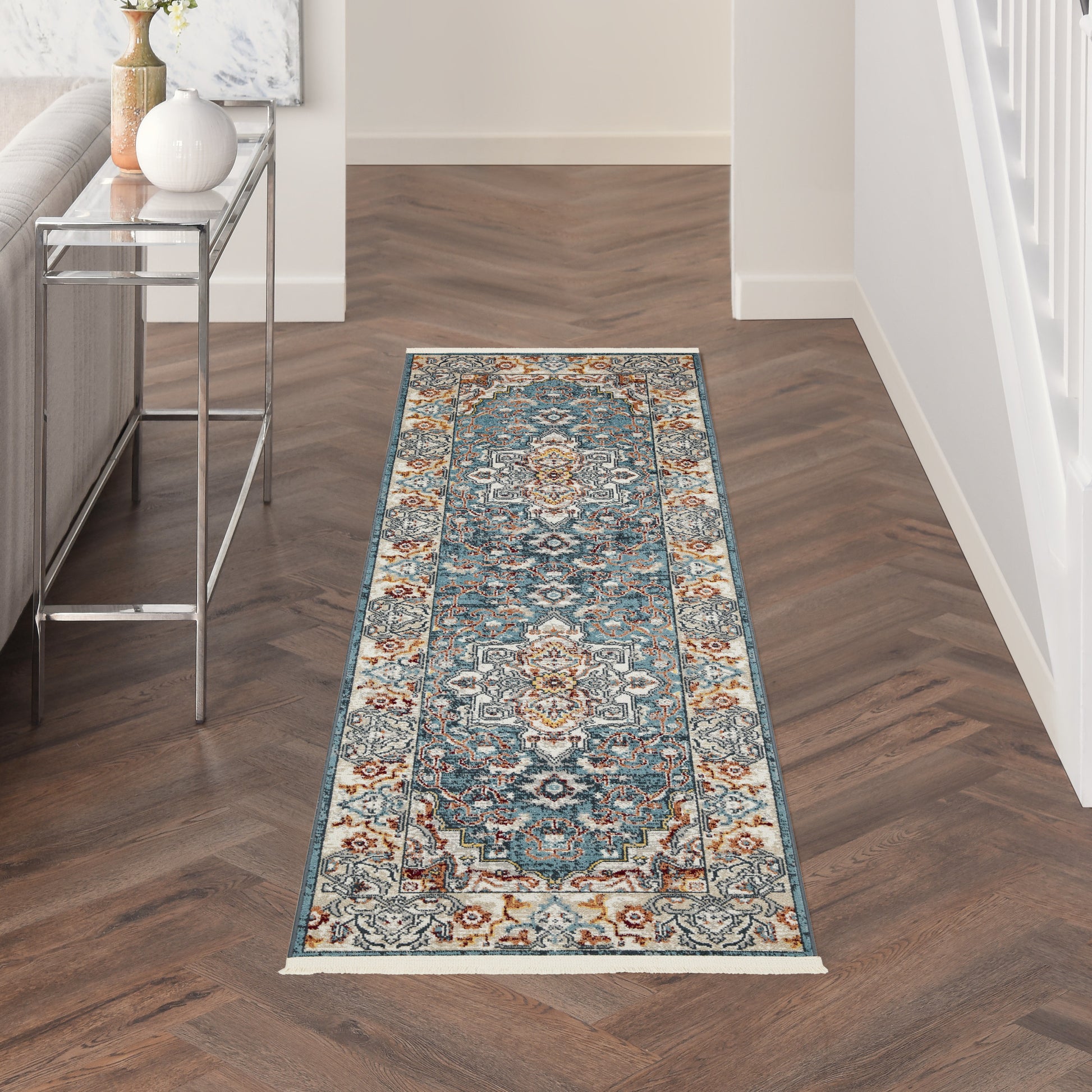 Nourison Home Carina  Multicolor  Transitional