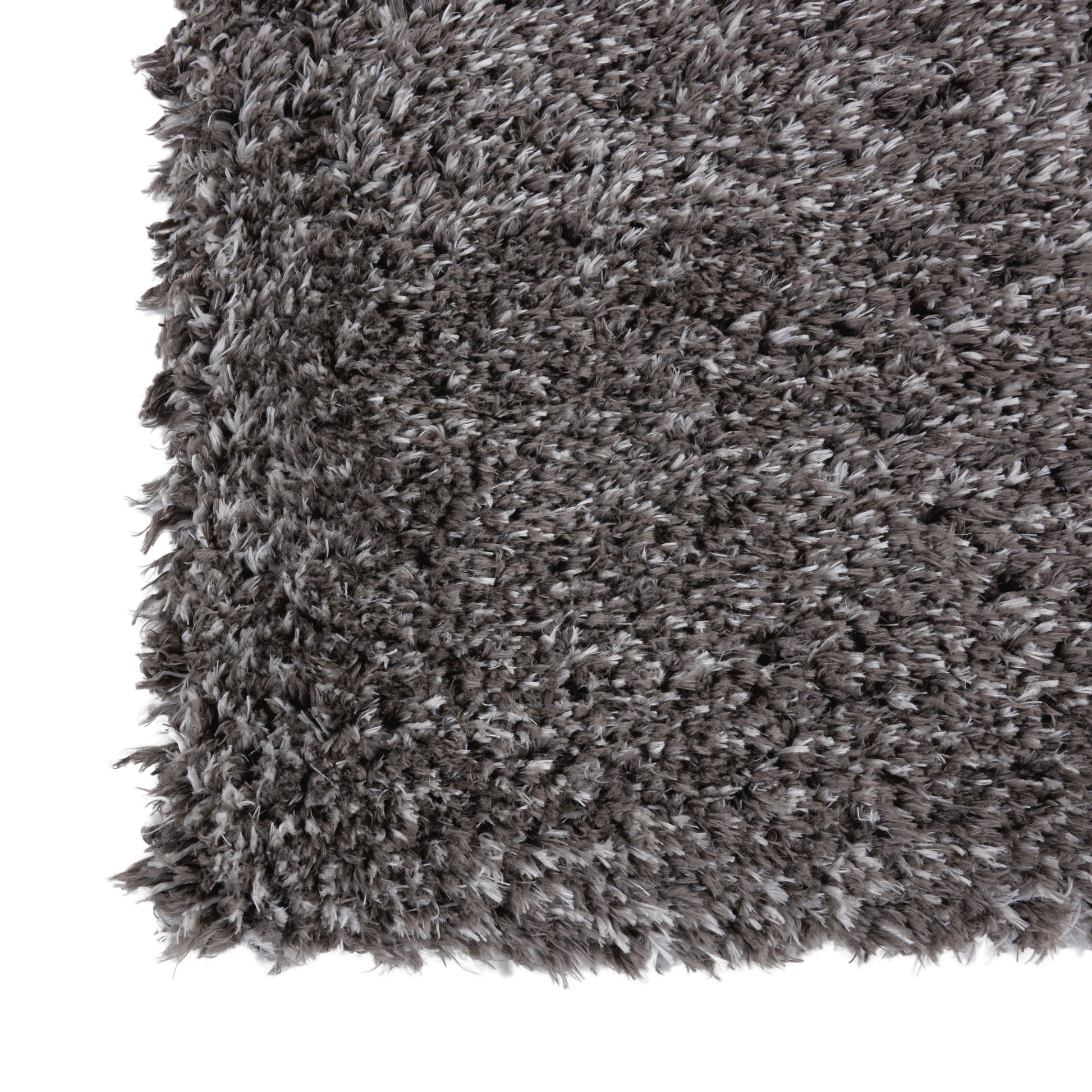 Nourison Home Luxe Shag  Charcoal  Contemporary