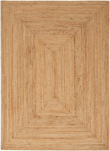 Nourison Home Natural Jute NJT03 Natural Contemporary Hand Woven Rug