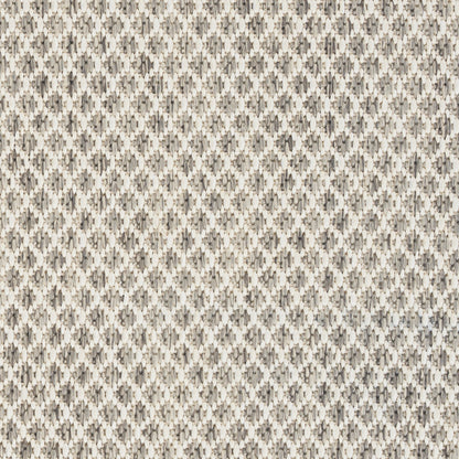 Nourison Home Courtyard  Ivory Silver  Contemporary
