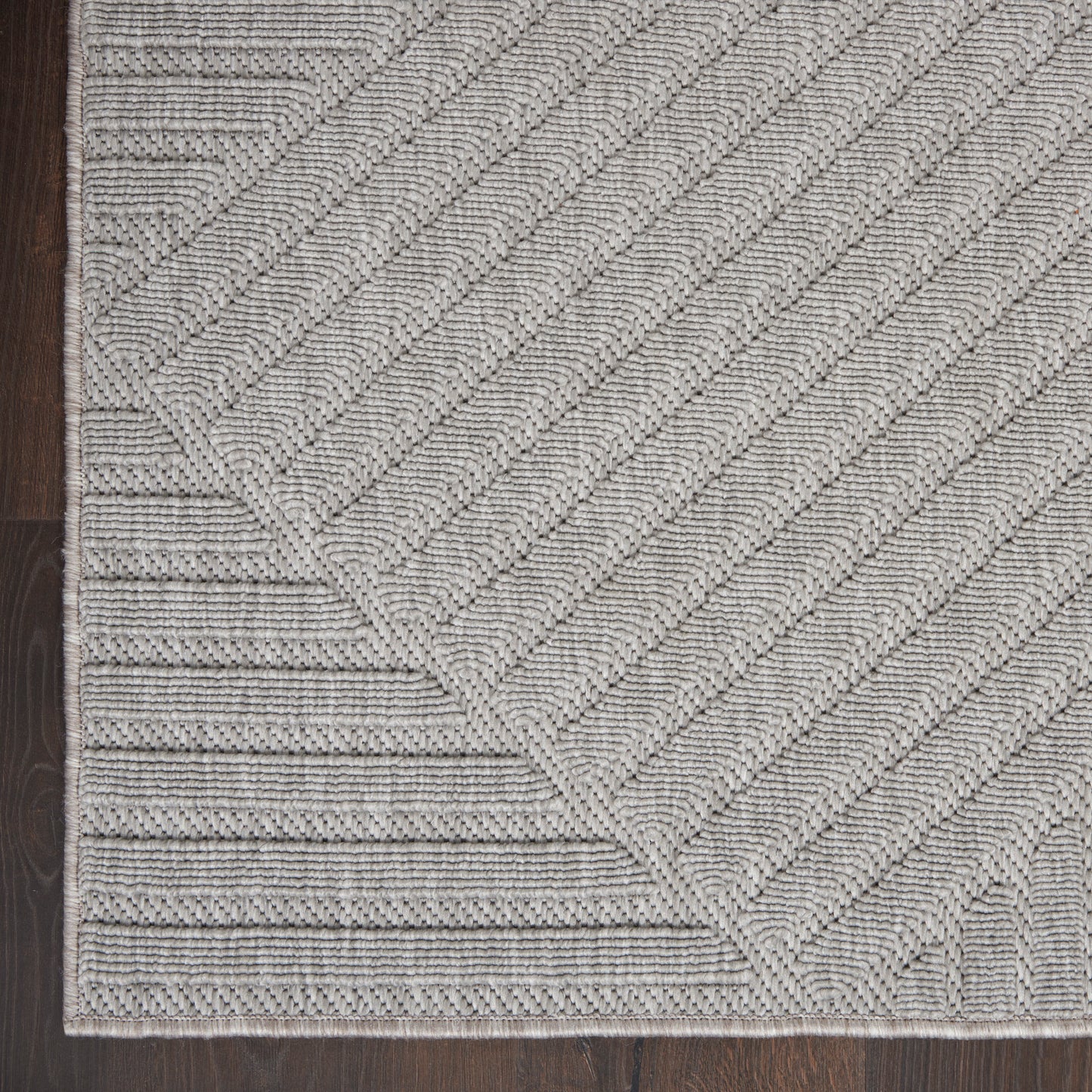 Nourison Home Cozumel  Light Grey  Contemporary