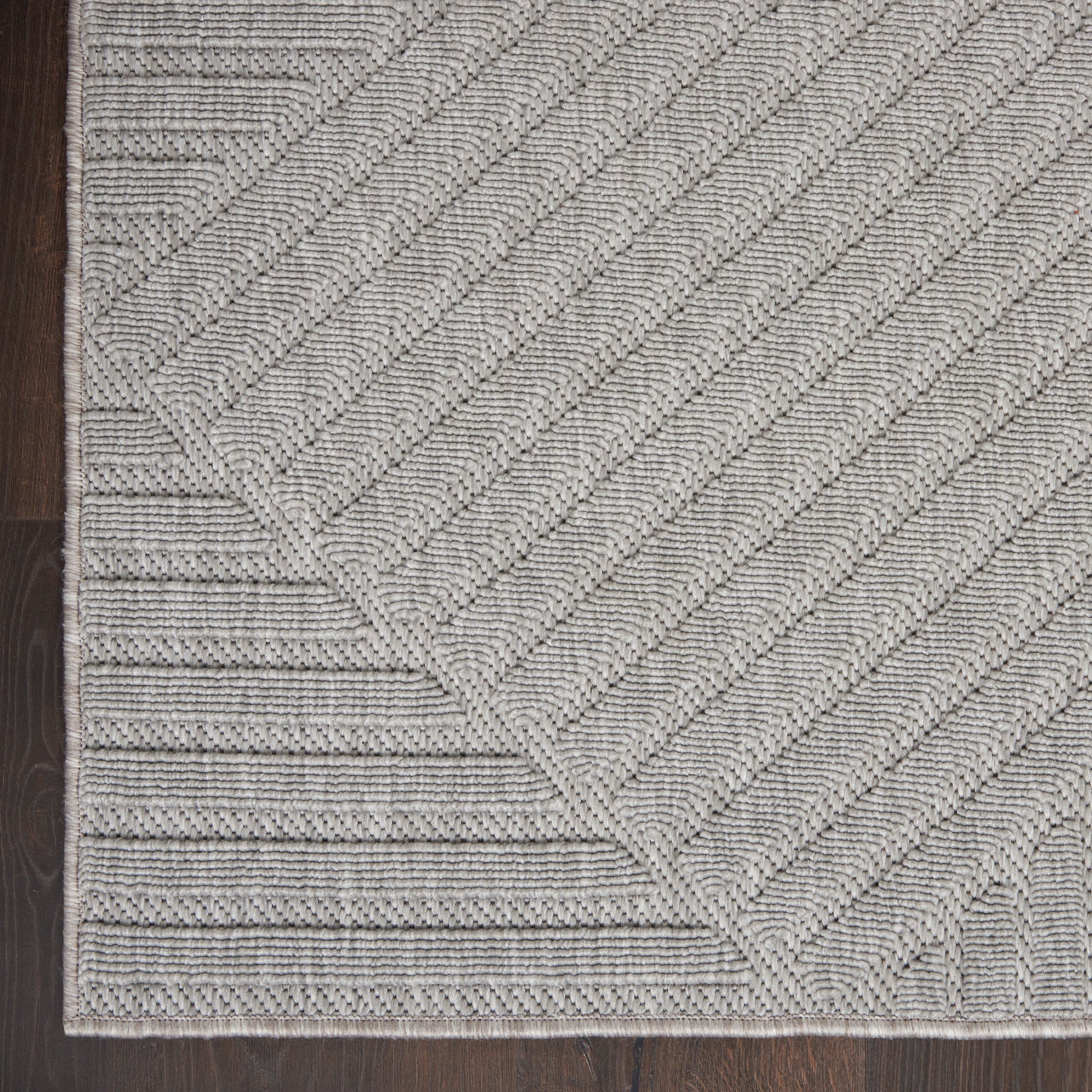 Nourison Home Cozumel  Light Grey  Contemporary
