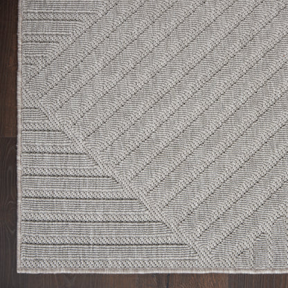 Nourison Home Cozumel  Light Grey  Contemporary
