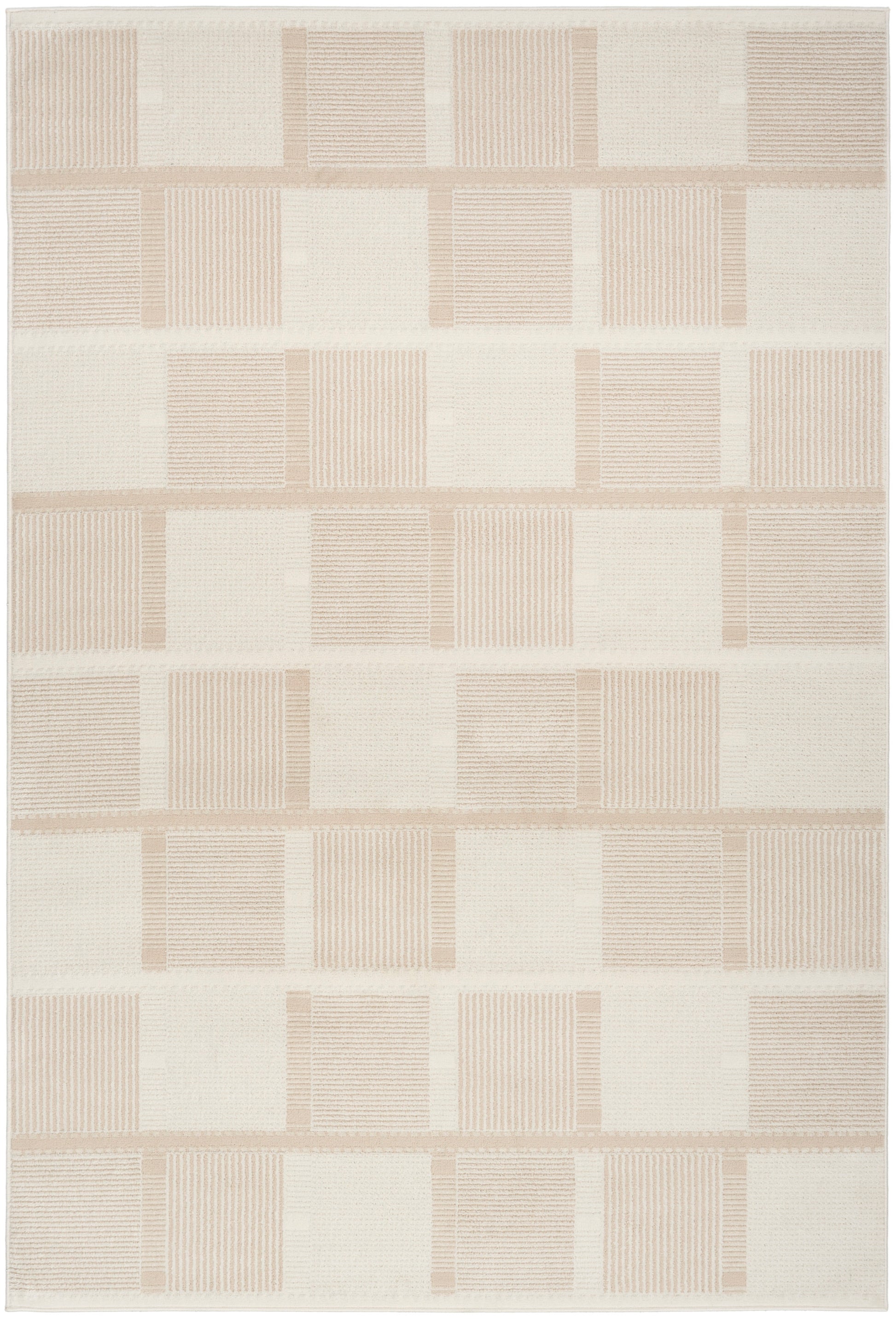 Nourison Home Nordic  Ivory Taupe  Contemporary