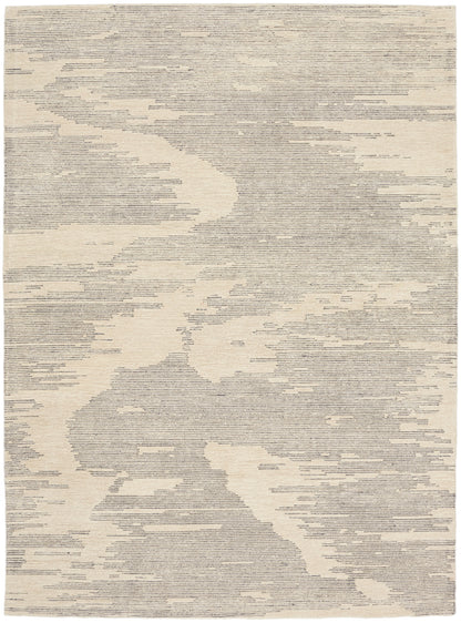 Michael Amini Ma30 Star SMR02 Ivory Grey Contemporary Hand Tufted Rug