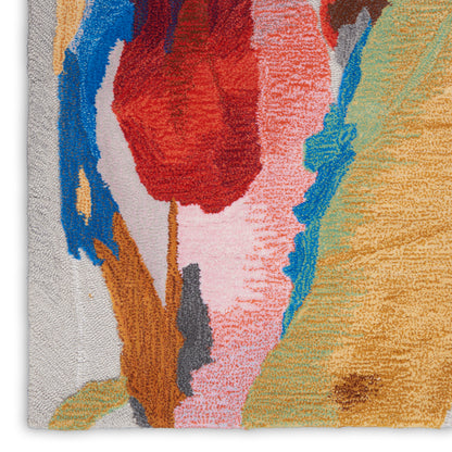 Nourison Home Symmetry  Multicolor  Contemporary