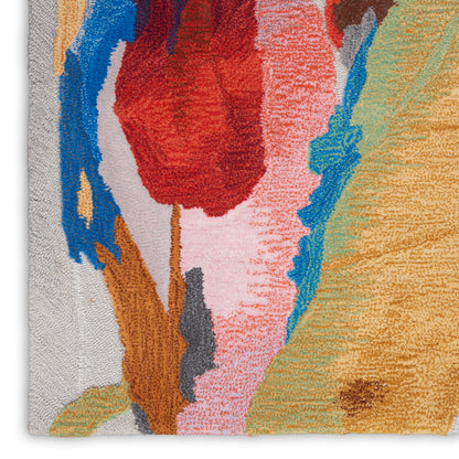 Nourison Home Symmetry  Multicolor  Contemporary